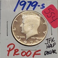 1979-S Proof JFK Half $1 Dollar