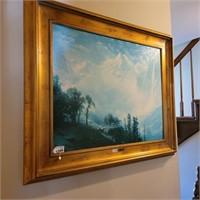39" by 33" Majesty of the Mountains Painting Frame