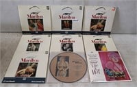 (9) Marilyn Monroe Laser Videodiscs