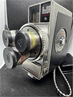 DeJUR Vintage Movie Camera & Case