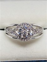 $200 S/Sil CZ Ring