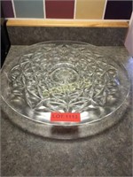 Glass Serving Plate