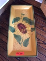 Sunflower Serving Tray - 21 x 10