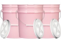 House Naturals 5 Gallon Pink Food Grade Plastic