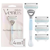 Venus Pubic Hair Razor Value Pack - 4 Blades