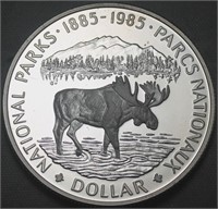 Canada Dollar 1985 National Parks Proo