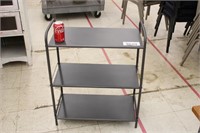 3 Tier Metal Shelf / Shoe Rack 23" x 13" x 30"