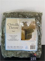 Chenille Throw 50"x60"