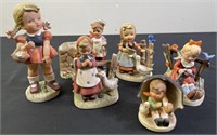 Erich Stauffer Porcelain Figurines (5)
