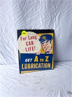 Sunoco A to Z Paper Sign 12''x15''