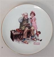 The Cobbler - Norman Rockwell Plate 6"