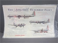 1954 American Airlines Flagship Fleet Magazine Ad