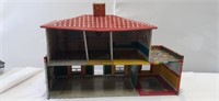 Vintage metal doll house