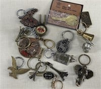 Lot of Small Keychains