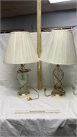 Pair Lamps (shades rough)