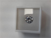 BEAUTY WHITE ROUND FACETED ROUND CUT SAPPHIRE