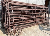 Lot of 16, 10FT. Corral Panels. #LOC: #2S