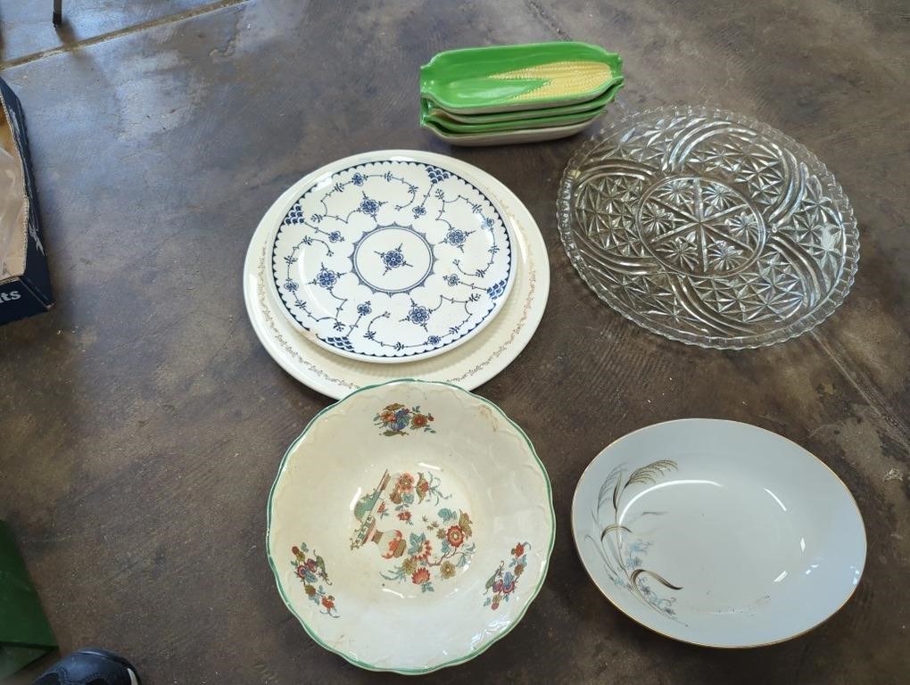 antique dishes