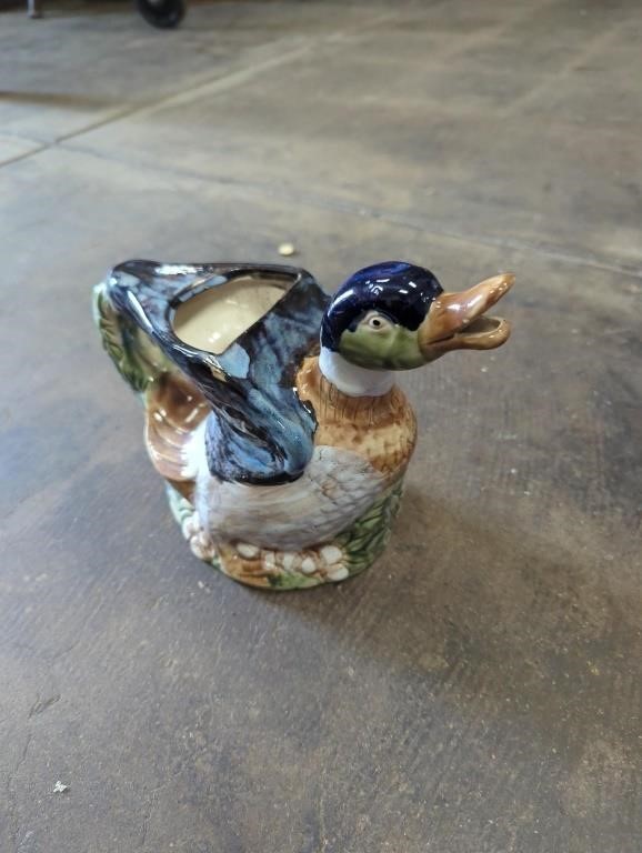 a duck pitcher