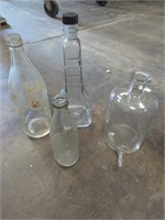 old glass bottle