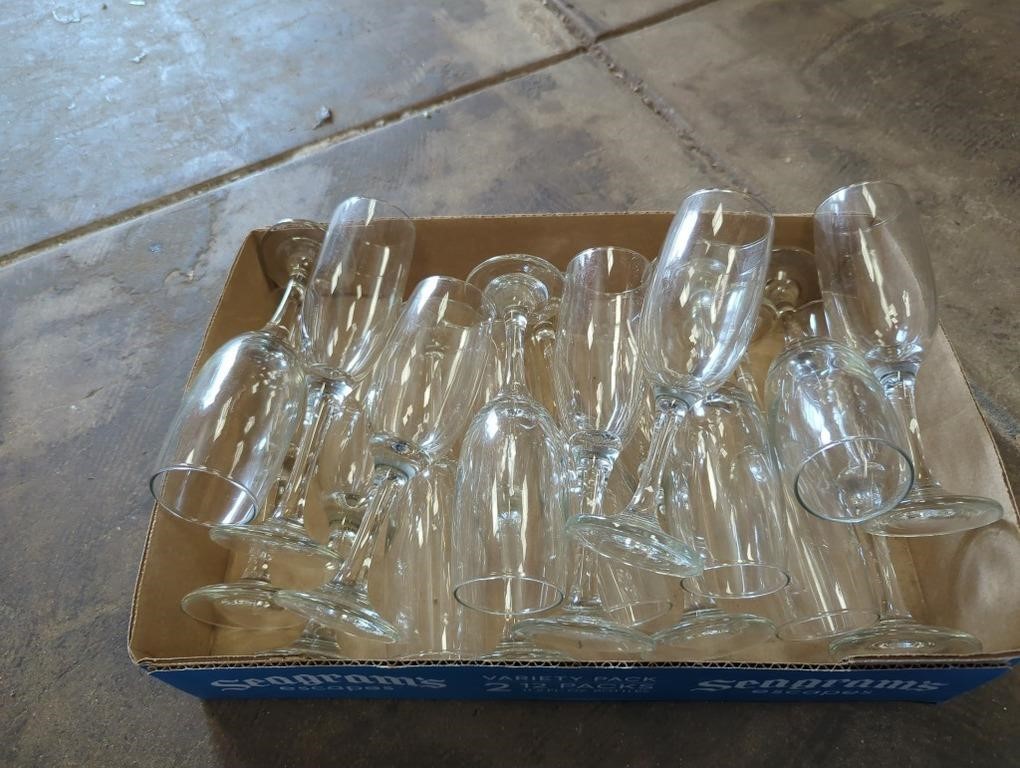 stem ware glasses