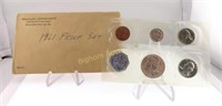 1961 US Proof Coin Set 5 Coin Lot
