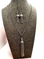 Vintage Coro Necklace & Earring set