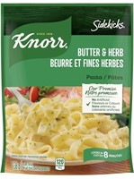 8 Packs of Knorr Pasta Butter & Herb Side Dishes