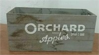 Vintage Orchard Apple box 20x8x9"h