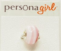24V- Persona Girl Pink Striped Bead