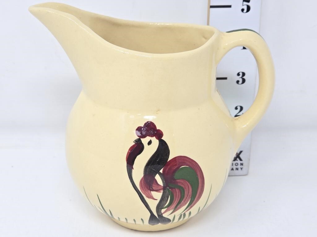 Watt Ware Rooster Pitcher #15