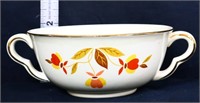 Vintage Jewel T 2 handle cream soup bowl