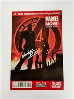 Autograph COA New Avengers #2 Comics