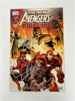 Autograph COA New Avengers #6 Comics