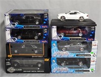 7 Die Cast Cars in Boxes