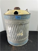 Galvanized Gas Can