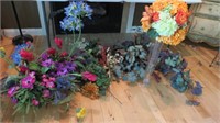 Artifical Arrangements & More Flowers