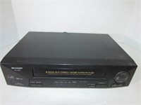 Sharp VC-H810U VCR VHS Cassette Tape Payer
