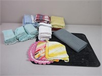 Drying Mats, Kitchen Towels, Hot Pads, Washcloths
