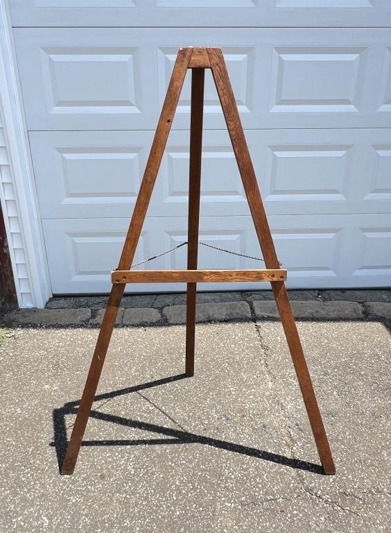 Oak Tripod Art Easel