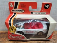 NEW MATCHBOX #4 Mattel Wheels Coca-Cola 1999 Ford