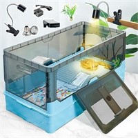 Wedoelsim Turtle Tank Kit With Filter+water
