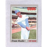 1970 Topps Ernie Banks Nice Condition