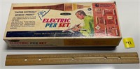 Vtg Electric Pen Set& Putty/Scraper Knife