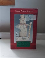 Santa's Collection Snow Angel Singer Figurine