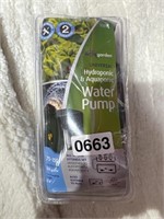 AQUA GARGRN WATER PUMP RETAIL $40