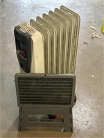 radiant heater/stepstool