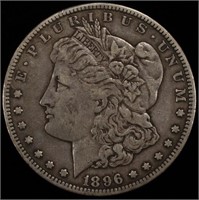 1896-S MORGAN DOLLAR XF