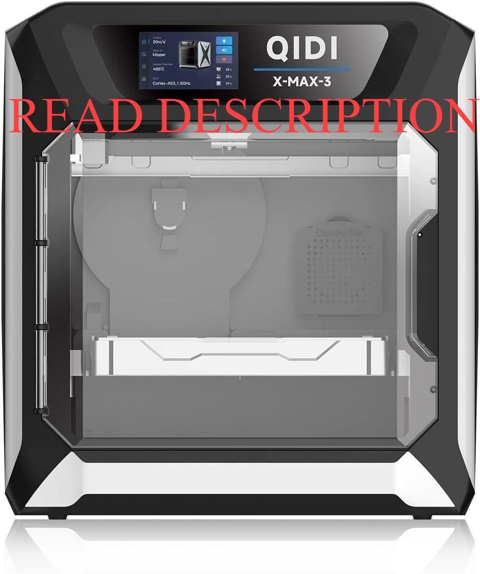 "READ DISCRIPTION" QIDI MAX3 3D Printer,