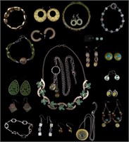 Vintage Celluloid & Costume Jewelry